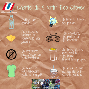 Charte du sportif eco-citoyen