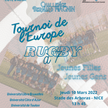 Rugby – Tournoi de l’Europe