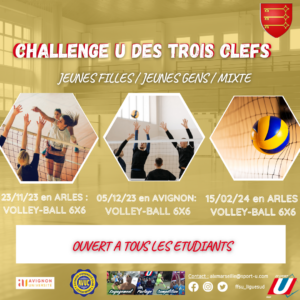 AVIGNON-CHALLENGE DES 3 CLEFS @ Avignon Université | Avignon | Provence-Alpes-Côte d'Azur | France