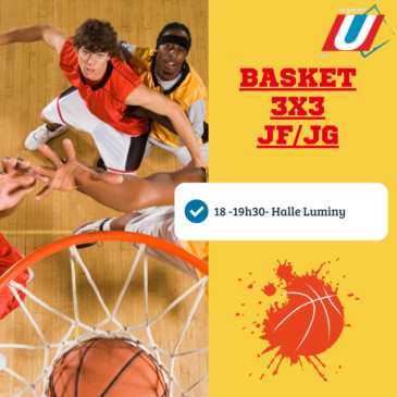 BACK U GAME – Basket Luminy – 18 décembre