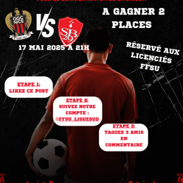 Jeu concours OGC Nice