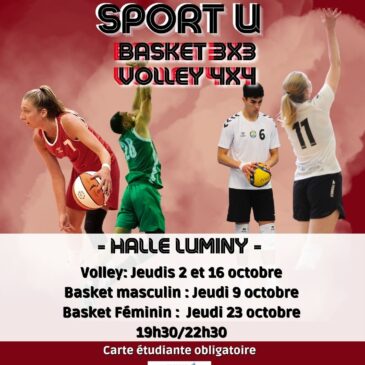 Les jeudis du Sport U