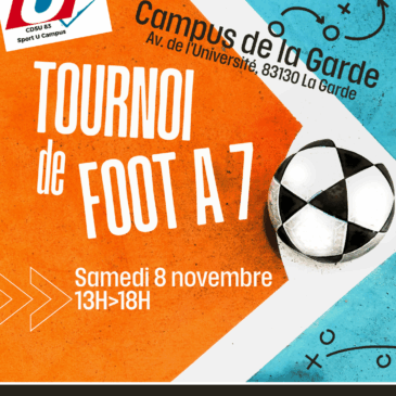 ⚽ SPORT U CAMPUS TOULON_ Tournoi Foot à 7